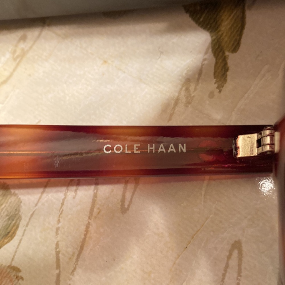 Cole Haan Tortoise shell Wayfarer Sunglasses - Picture 5 of 12